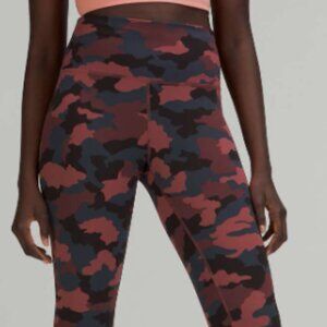 LuLu Lemon Athletica Wunder Under Leggings, 25"--Size 6